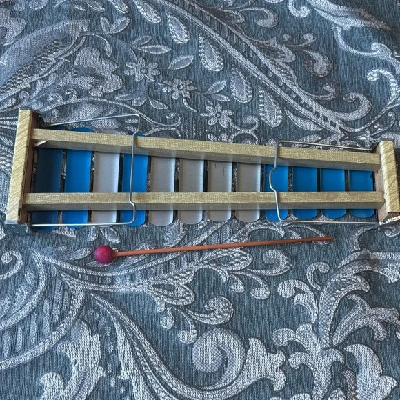 Vintage Animal Xylophone - Diamond Metallic Toy-Made in Japan - Picture 3 of 8